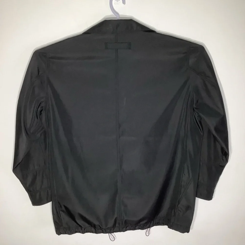Chevy Drivers‎ Club Mens Black Utility Jacket Full Zip and Snap Closure Size 58
